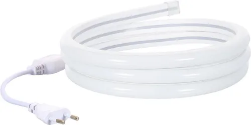 LED-Streifen Neon Dimmbar 220V Neutralweiß Halbrund 180° 7.5W/m Schnitt 100cm IP67 nach Maß 1 m