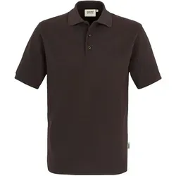 HAKRO Poloshirt Mikralinar® 816 in Schokolade, Größe M von HAKRO
