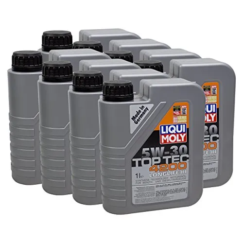 8x LIQUI MOLY 3706 Top Tec 4200 5W-30 Motoröl
