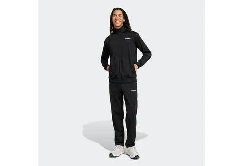 adidas Men's ADIDAS LINEAR TRACKSUIT, schwarz, XL - Sportliche Kombination aus Jacke und Hose mit regulärer Passform. Der elastische Bund und die seitlichen Taschen bieten hohen Tragekomfort für aktive Tage.