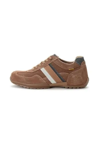 camel active Schnürschuh - Brauner Freizeitschuh für Herren - Sneaker mit hochwertiger Lederinnenausstattung, ideal für lässige Outfits und Trachtenmode, bequem und stylisch.