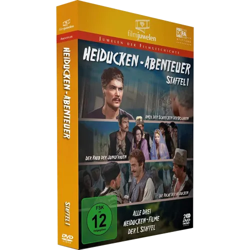 Heiducken-Abenteuer - Staffel 1 (DEFA Filmjuwelen) [2 DVDs] - Filme, spannende Abenteuer für die ganze Familie, freigegeben ab 12 Jahren und ideal für Filmabende.