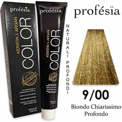 Farbe 9/00 Sehr Helles Natürliches Blond Haarfarbe Profesia 100ml