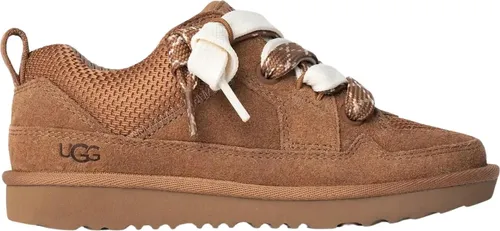 UGG Kids Lo Lowmel Sportschuhe - Braun EU 32 1/2 - Wanderschuhe für Kinder mit leichtem Sneaker-Komfort und umweltfreundlicher Zuckerrohr-EVA-Außensohle für optimale Dämpfung und Bequemlichkeit.
