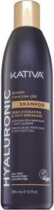 Kativa Hyaluronic Keratin - Coenzyme Q10 Shampoo Stärkungsshampoo mit Hyaluronsäure 355 ml