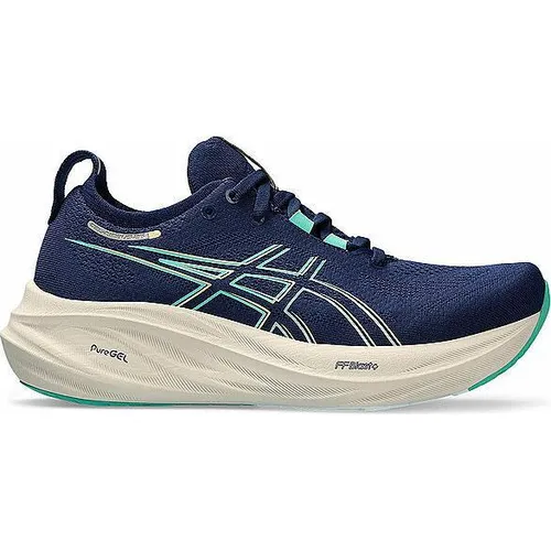 ASICS Gel-Nimbus 26 - Laufschuh für Damen - Laufschuhe mit verbesserter GEL-Dämpfung und FlyteFoam-Zwischensohle für maximalen Komfort und Unterstützung bei jedem Schritt.