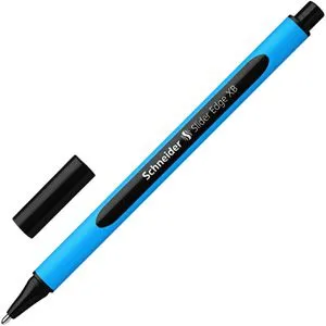 Schneider Kugelschreiber Slider Edge - Einweg-Kugelschreiber, Strichstärke XB 1.4mm, dokumentenecht und mit Drehmechanik für präzises Schreiben