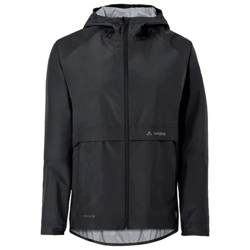 VAUDE Damen Women's Loamer Rain Jacket, Schwarz, 36 EU - Funktionsjacke für Damen, minimalistisch und leicht, aus recyceltem Polyester gefertigt, ideal für Mountainbiking und wechselhaftes Wetter.
