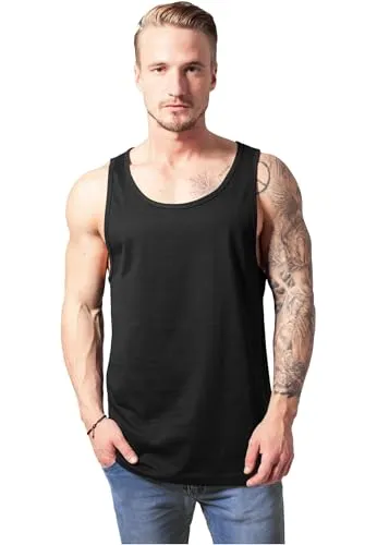 Urban Classics Herren, Sporttop, Schwarz, M