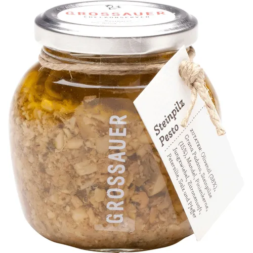 Steinpilz Pesto handgemacht von Grossauer, Kamptal 180g