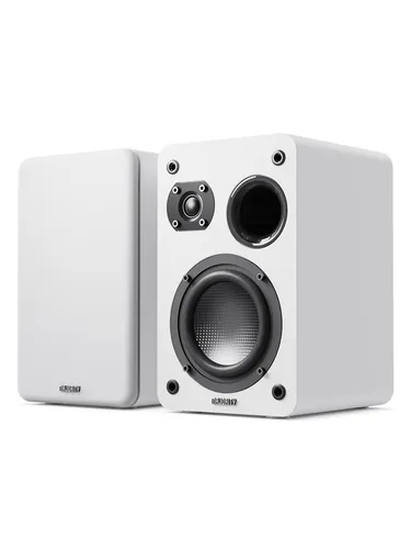 Majority D70X Passive Bookshelf Speakers - White von Majority