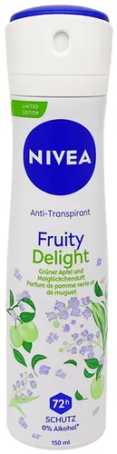 Nivea Deodorant FRUITY DELIGHT 150ml Deo Grüner Apfel + Maiglöckchenduft