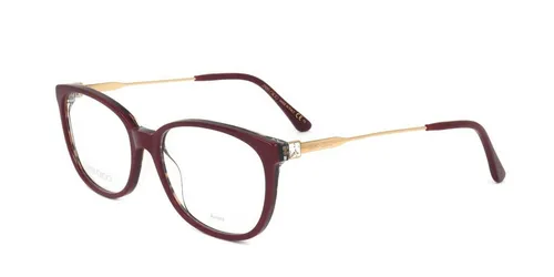 Jimmy Choo JC302 Burgundy animalier 55/17/145 Damen Brillen von Jimmy Choo