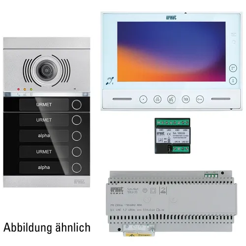Grothe Video Pre Pack 13WE V-2V-VMO-ASU1-13WE Türsprech-Set von Grothe Video Türsprech-Set