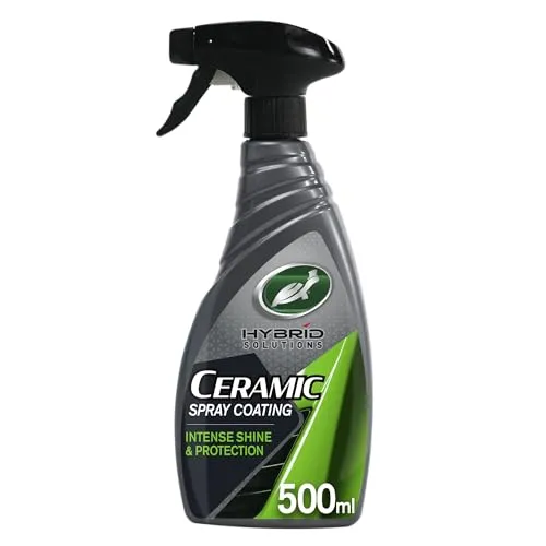Turtle Wax Hybrid Solutions Keramische Sprühbeschichtung 500 ml - Gleitmittel mit Mango-Duft für brillanten Glanz und extremen Wasser- und Schmutzschutz. Ideal für langlebigen Schutz und einfache Anwendung auf verschiedenen Oberflächen.