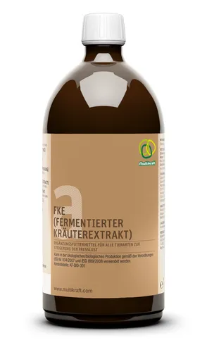 FKE a, fermentierter Kräuterextrakt aktiviert, alle Tiere, 1 Liter Flasche