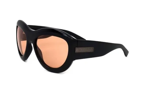 DSQUARED2 D2 0072/S Brille, Black Orange, 59 für Herren, Schwarz Orange