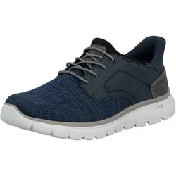 Sportlicher Slip-On Sneaker RIEKER für Herren, Gr. 41 - Herren-Slipper von RIEKER, sportlich und bequem mit gepolstertem Fersenabschluss und elastischem Gummizug für einfaches An- und Ausziehen. Ideal für den Alltag!