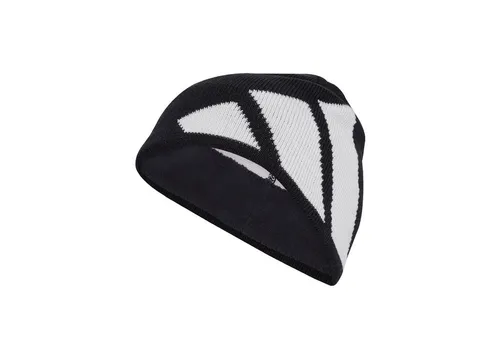 adidas Unisex Big Logo Beanie Climawarm, Black/White, L in schwarz von adidas