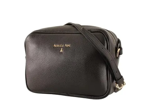 Patrizia Pepe Crossbody Schwarz STUK - Elegante Umhängetasche in Schwarz, ideal für den Alltag und besondere Anlässe, mit stilvollem Design und hochwertiger Verarbeitung.