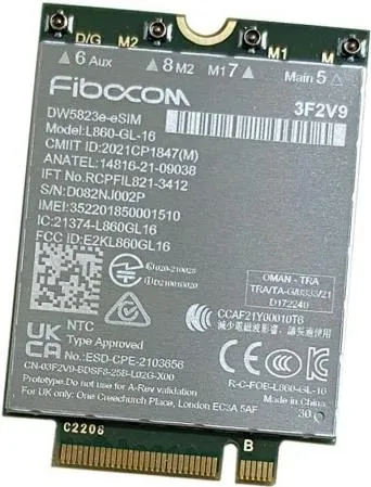 Dell DW5823E Mini PCI Express Netzwerkkarte von Dell