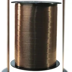 Clairefontaine Spule Geschenkband, glatt, 7mm x 500m - Schokoladenbraun 601773C