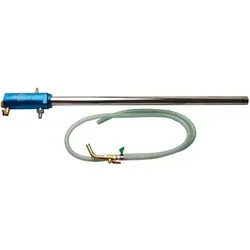 Druckluft-Ölfasspumpe - 11 l/min, 7 bar, für 200 l Fässer - Druckluftwerkzeuge, ideal zum Absaugen von Motoröl aus 200-Liter-Fässern, mit Sicherheitsventil und Verlängerungsschlauch für enge Bedingungen.