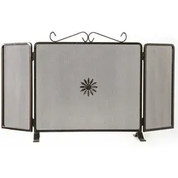 Funkenfänger aus Schmiedeeisen für Kamin und Kaminofen