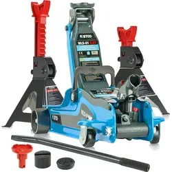 Rangierwagenheber Set 2500 KG mit 2x Unterstellböcke