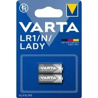 Electronics LR1 N Lady Batterie 2 Stück - Alkaline Knopfzellen mit 1,5 Volt für zuverlässige Energieversorgung in verschiedenen Geräten, ideal für den täglichen Einsatz.