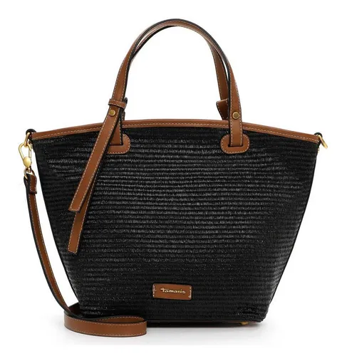 Tamaris Shopper TAS Fernanda für Damen, schwarz - Stylischer Shopper für Damen mit Reißverschluss, verstellbarem Umhängeriemen und viel Stauraum – ideal für den täglichen Gebrauch.