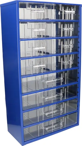 KOTARBAU® Werkstatt-Aufbewahrungsbox mit Schubfächern 306x551x155