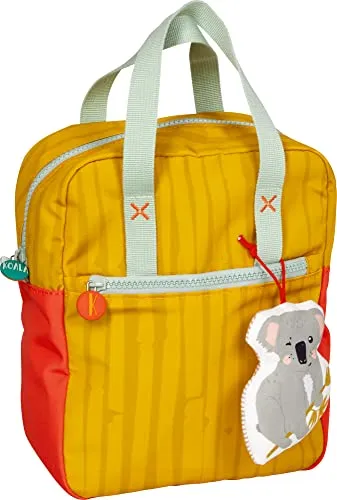 Die Spiegelburg Rucksack Koala - Kleine Freunde - Schulranzen für Kindergartenkinder mit ergonomischem Gurtsystem und gepolstertem Rücken. Besonders leicht und aus recyceltem Polyester, inklusive abnehmbaren Koala-Anhänger.