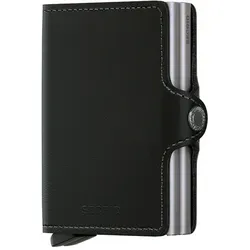 Secrid Wallets Twinwallet Original 10 cm - Schwarz - Portemonnaies mit zwei Cardprotectors für bis zu 12 Karten, RFID-sicher und mit patentiertem Ausfahr-System für einfachen Zugriff. Ideal für alle, die viel Platz benötigen.