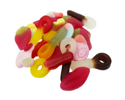 Fruchtgummi Bären & Co. Süßigkeit, Fruchtgummi gelatinefreier Mix fruchtig lecker vegetarisch 175g