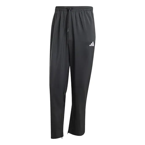 adidas M STANFRD OPT Trainingshose Herren - Black, Größe M - Bequeme Trainingshose mit elastischem Bund, Kordelzug und praktischen Taschen; ideal für Sport und Freizeit.