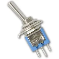 world-trading-net Kippschalter SUB Miniatur 2-Pol 12V 3A Lötösen
