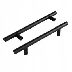 Möbelgriff Für Geländer Schwarz Matt 250 / 160 Mm Tmy