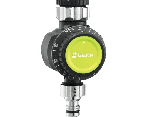 GEKA Bewässerungsuhr 17.0101.8 - Bewässerungssystem für automatische Bewässerung, zeitsparend und ideal für Gartenliebhaber