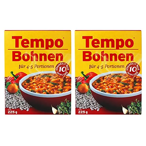 2er Pack Tempo Bohnen 2 x 225 g für 4 von ACO GmbH & Co.KG