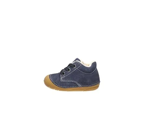 Lurchi Jungen Unisex Kinder Flori Sneaker, Blau Navy 22, 18 EU - Sneaker für Jungen mit flexibler Laufsohle für weichen Gehcomfort und hochwertiger Qualität, ideal für aktive Kinder.