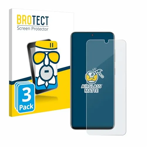 BROTECT Entspiegelungs Schutzglas für Samsung Galaxy S20 (3 Stück) Schutzfolie Panzer Folie Glas Matt [Extrem Kratzfest 9H, Anti-Reflex]