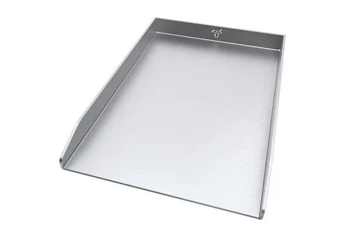 tuning-art Grillplatte EPL-14 für Burnhard Fred Gasgrills - Hochwertige Edelstahl Grillplatte, 4 mm dick, rostfrei und spülmaschinengeeignet. Mit integrierten Ablauflöchern für einfaches Grillen und optimale Reinigung. Ideal für Grillfans!