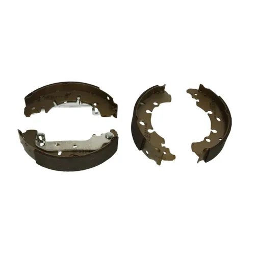 Bremsbackensatz BOSCH 0 986 487 599 - Bremsbacken für Lockheed System, hinten montierbar, mit Auskleidung für optimale Bremsleistung und Sicherheit.