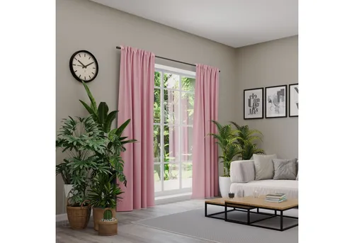 Neutex Vorhang BELMONDO, blickdicht lila 138x150 cm in lila von Neutex for you!