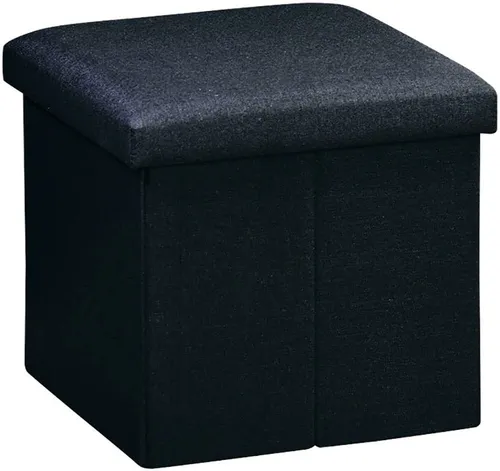 KESPER® Sitzhocker KESPER Sitzhocker-Box, schwarz, Deckel abnehmbar