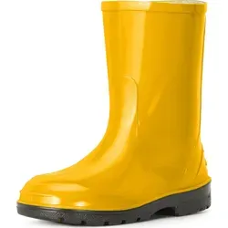 Ladeheid Kinder Mädchen Jungen Gummistiefel Regenstiefel LA-939 (Gelb, 27 EU). - Gelb - 27