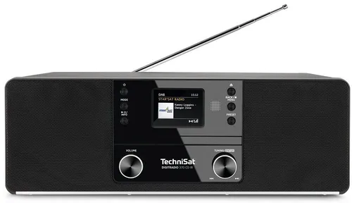 TechniSat DIGITRADIO 370 CD IR - Internetradio mit CD-Player, vielseitiger Musikgenuss über UKW, DAB und Bluetooth, ideal für Musikliebhaber!