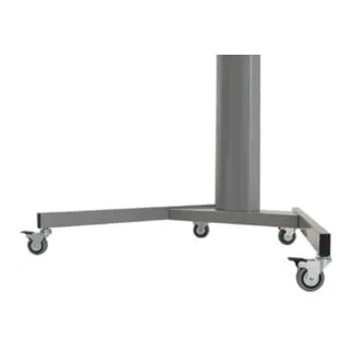 STIER Rollenset für elektrisch höhenverstellbaren Steh-Tisch 501-19 - Praktisches Rollenset für Schreibtische, mit Bremsen für sicheren Stand und einfacher Montage. Ideal für flexibles Arbeiten und müheloses Verschieben.