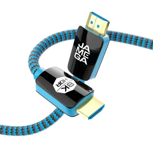 Premium HDMI 2.1 Kabel - Blau - 2m